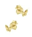 Butterfly Shaped Silver Stud Earring STS-6440